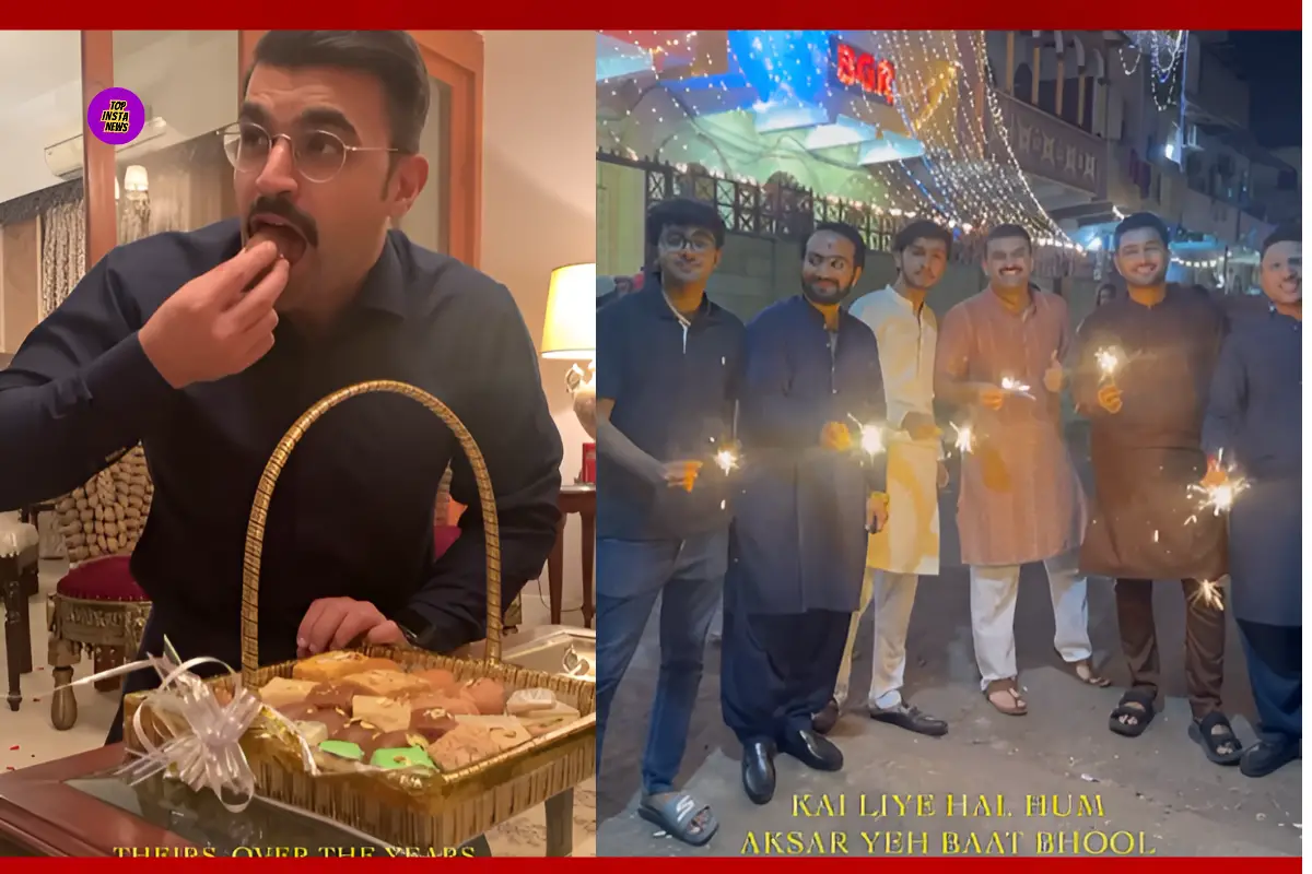 Pakistani influencer celebrated Diwali in Karachi Video